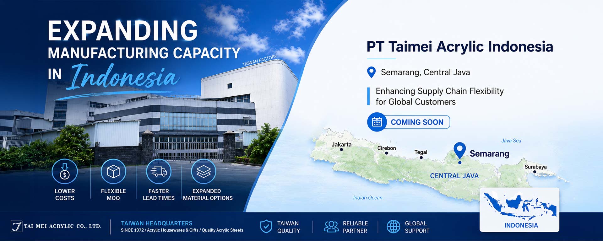Expanding Manufacturing Capacity in Indonesia