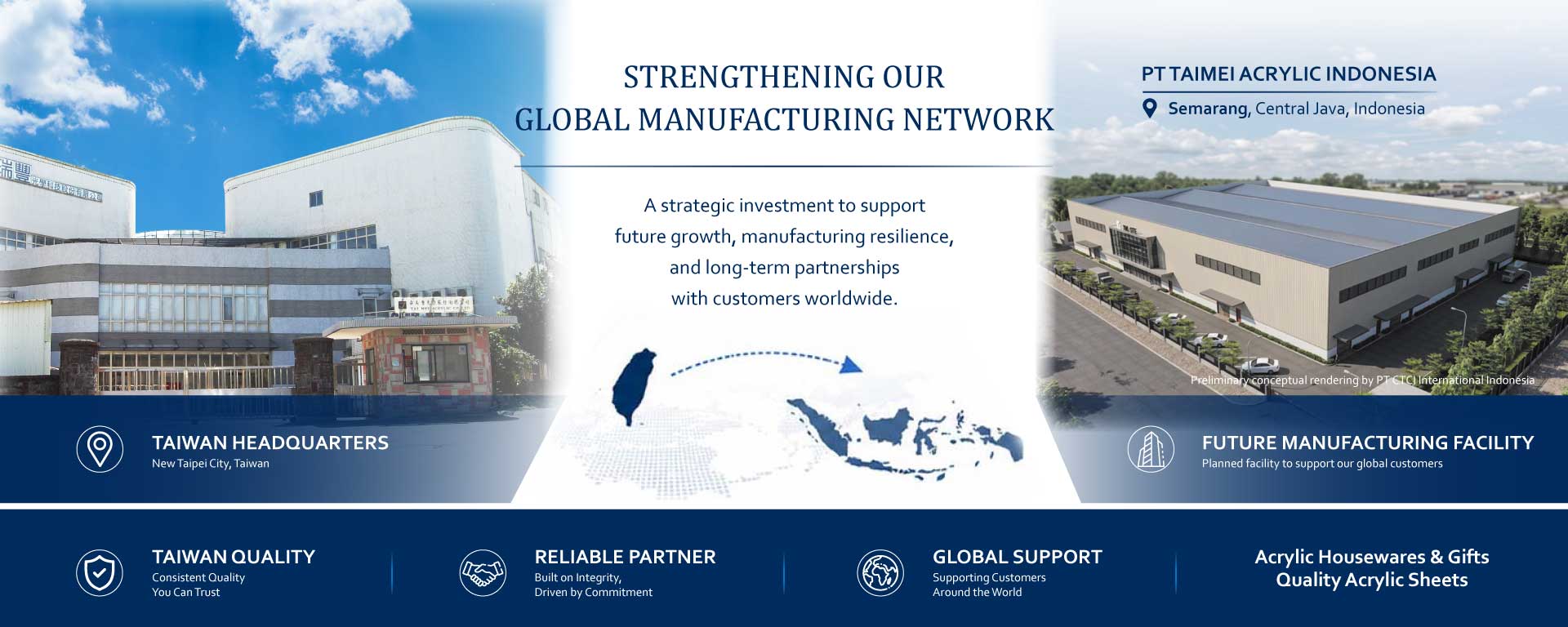 STRENGTHENING OUR GLOBAL MANUFACTURING NETWORK 