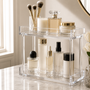 2 Tier shelf tower