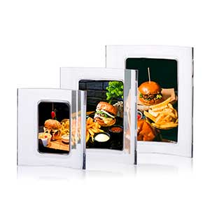 Curved and Beveled Frame