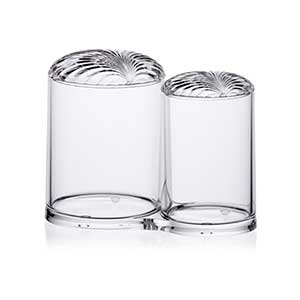 Seashell Cotton Ball & Swab Holder