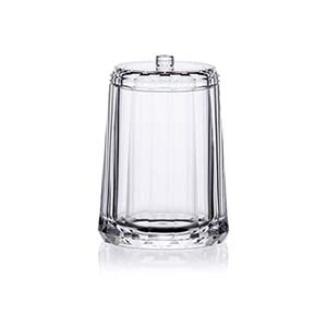 Faceted Cotton Swab Holder