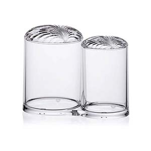 Seashell Cotton Ball & Swab Holder