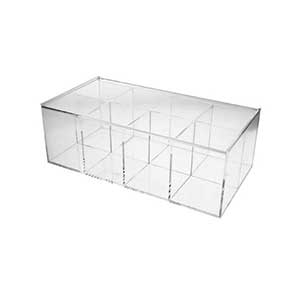 8-Compartment Teabag Box