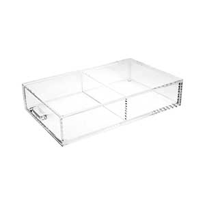 2-Compartment Half Drawer
