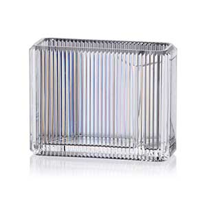 Mini-Faceted Memo & Pen Holder