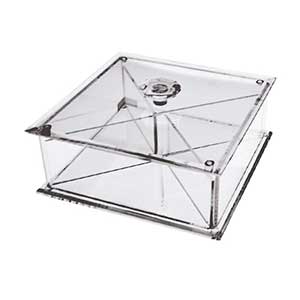 Large 4-Compartment Candy Box
