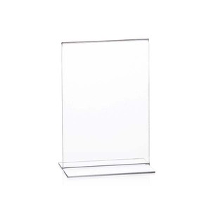 Acrylic Two Sided Sign Holder- A4 Vertical