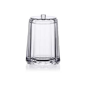 Faceted Cotton Swab Holder