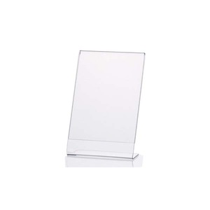 Acrylic One Sided Sign Holder- A5 Vertical