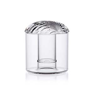Seashell Cotton Ball & Swab Holder