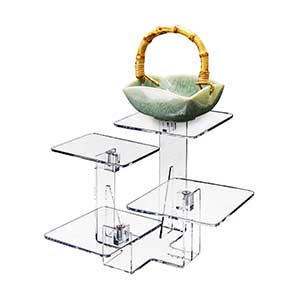 Acrylic 4-Tier Display Stand