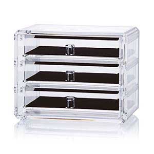 Deluxe 3-Drawer Jewelry Chest