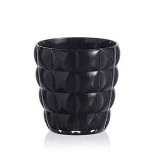 Epic Rocks Glass/Black & Clear