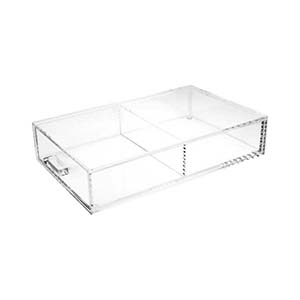 2-Compartment Half Drawer