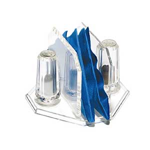 Faceted Napkin Holder
