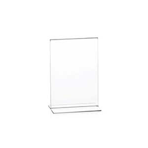 Acrylic Two Sided Sign Holder- A5 Vertical